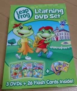 フォニックスの英語学習で実績のあるLeapFrog Learning DVD Setは幼児