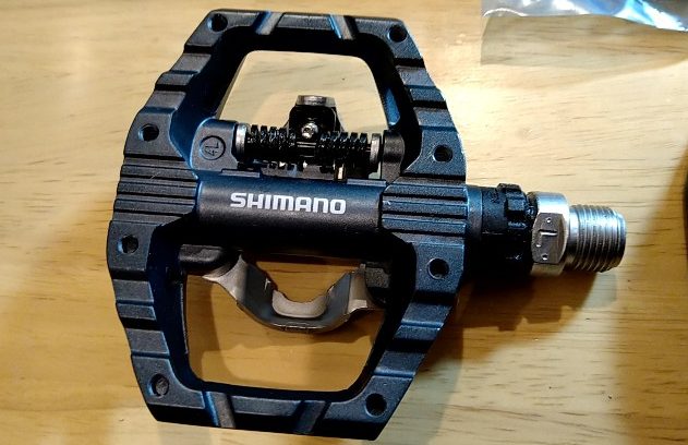 シマノの片面フラットピンディングペダルPD-EH500を購入してスマート 